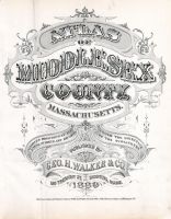 Middlesex County 1889 